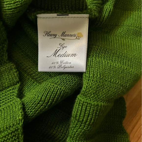 Money Green Sweet Nothing Knit Dress - M - Picture 5 of 7